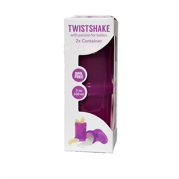 TWISTSHAKE DOSIFICADOR 2X100ML LILA