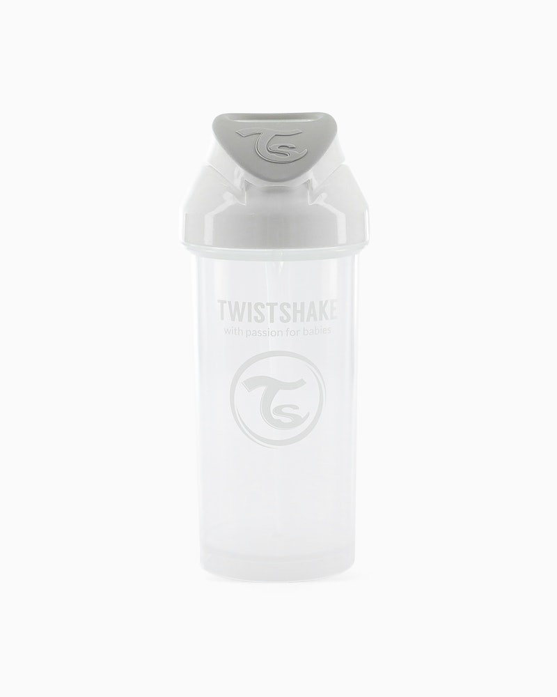 TWISTSHAKE TAZA CAÑITA 360ML PASTEL BLAN