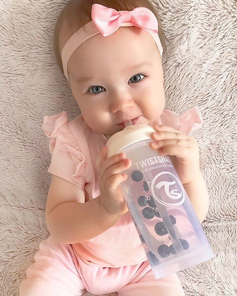 TWISTSHAKE TAZA CAÑITA 360ML PASTEL BLAN