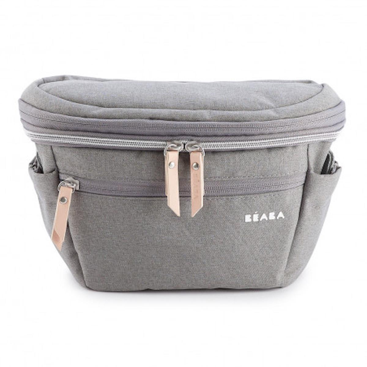 BOLSO ORGANIZADOR BIARRITZ C/CAMBIADOR GRIS CHINÉ