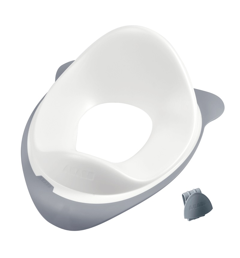 REDUCTOR DE BAÑO GRIS CLARO