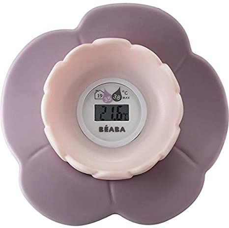 TERMOMETRO DE BAÑO LOTUS PASTEL ROSA