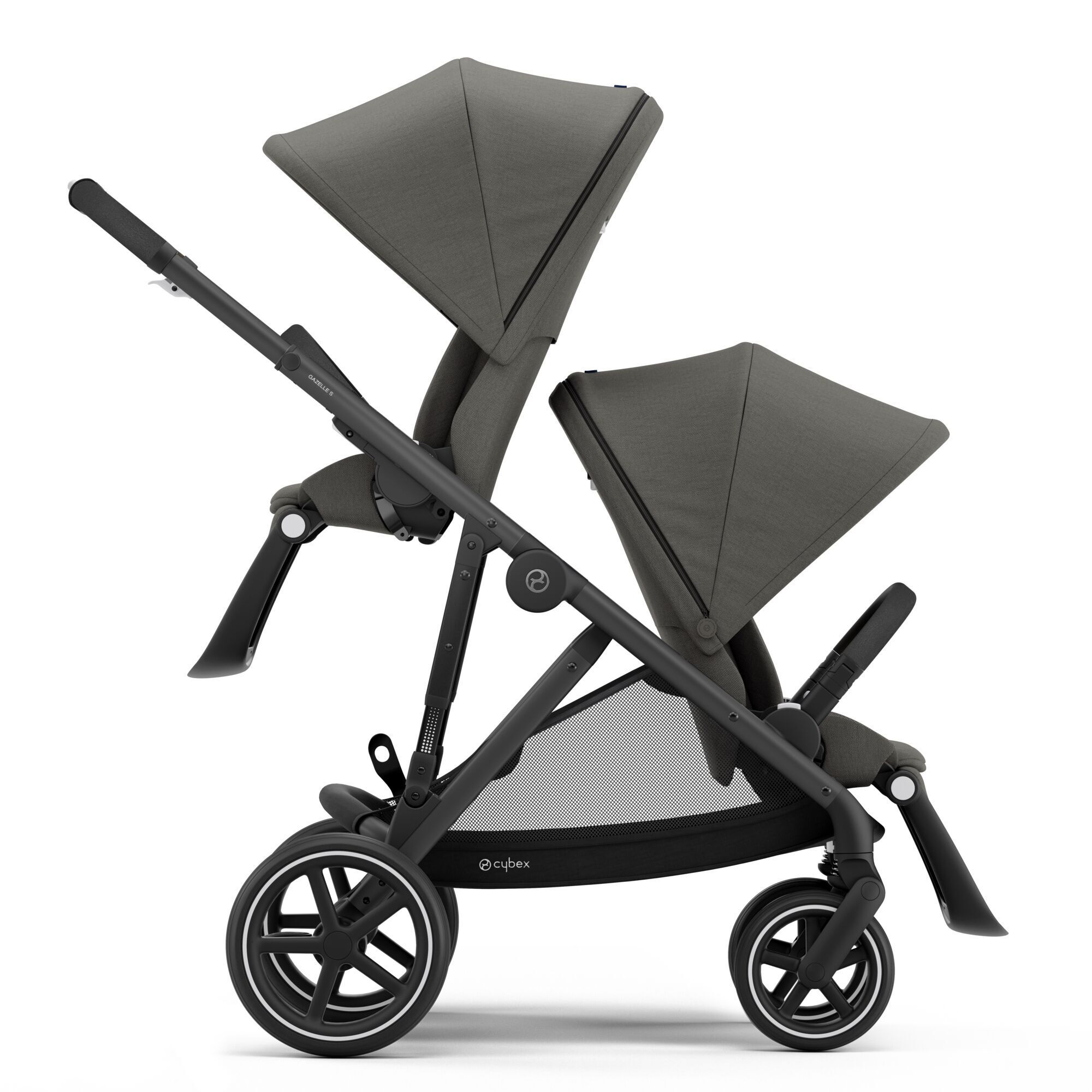 CYBEX GAZELLE S BLACK SILLA SOHO GREY