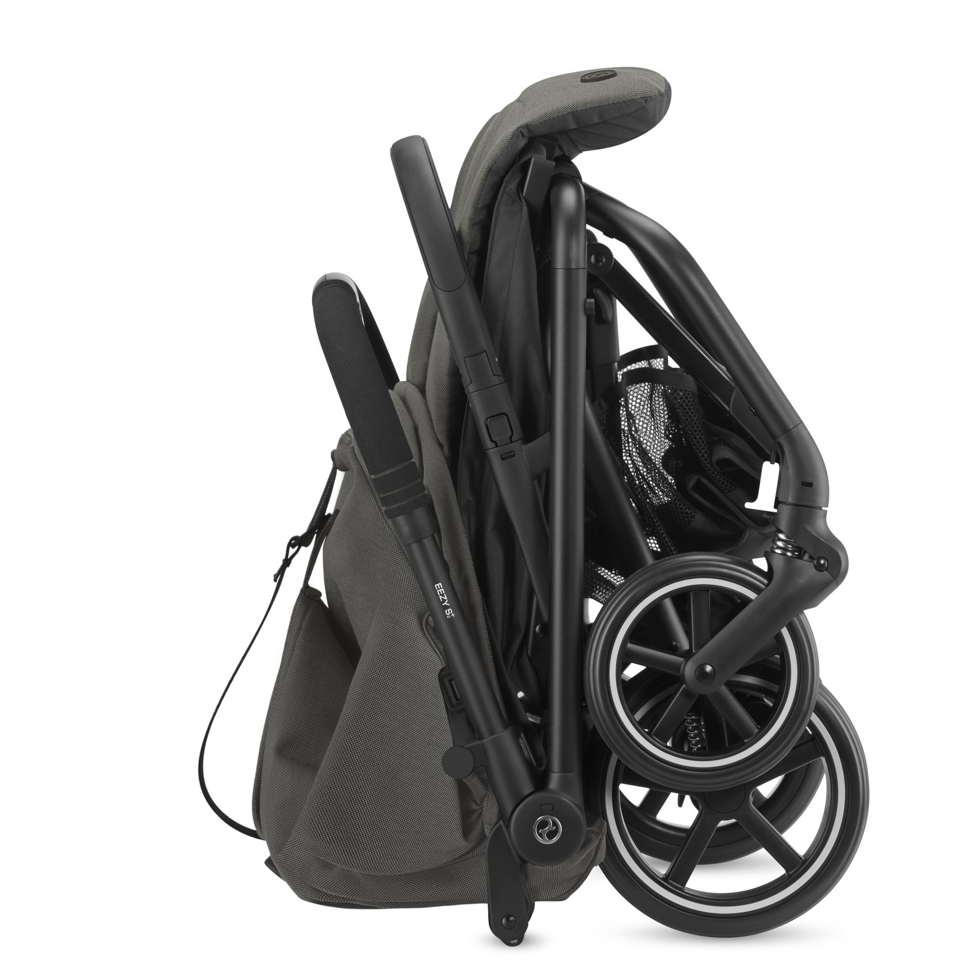 CYBEX EEZY S+ 2 BLACK SOHO GREY