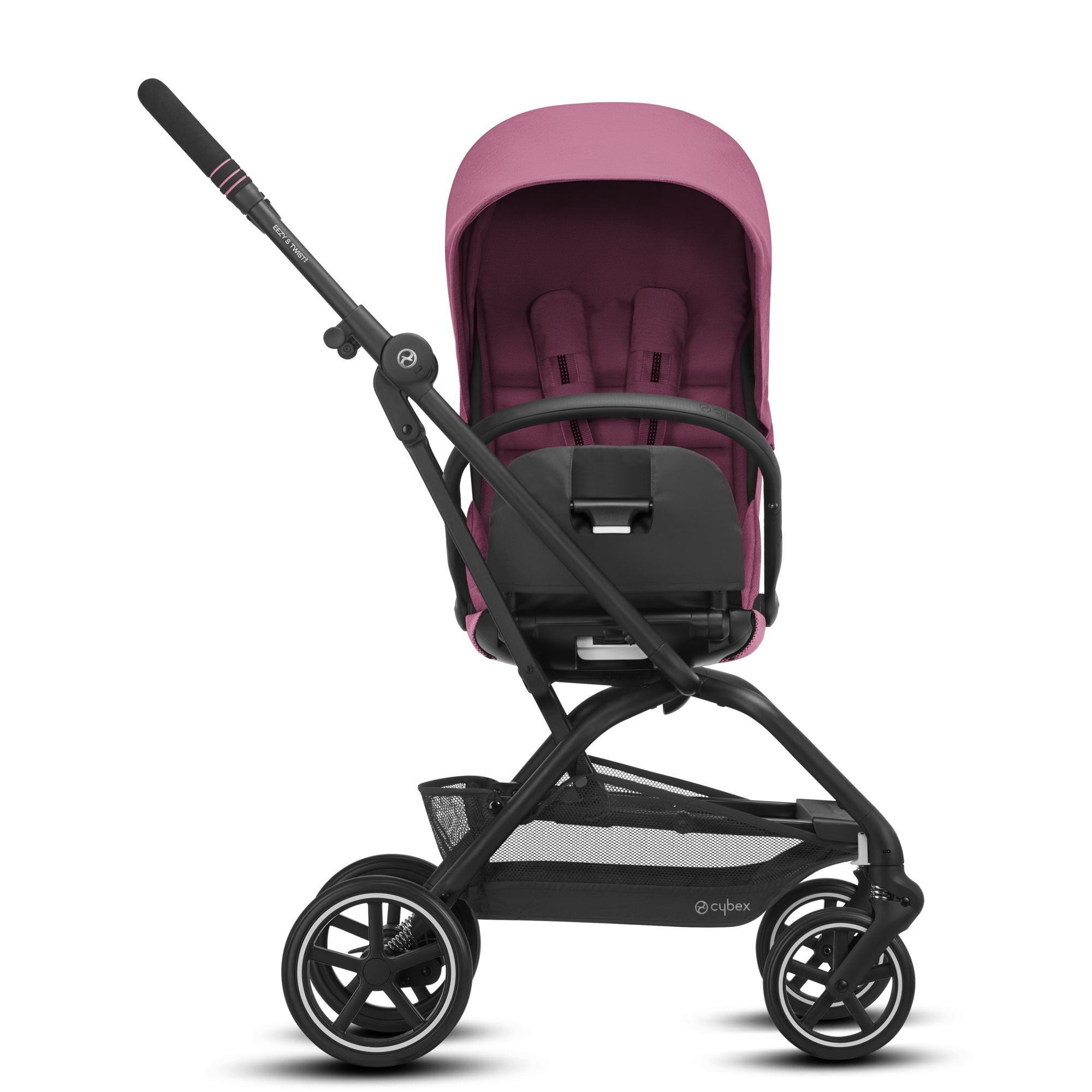 CYBEX EEZY S TWIST+2 BLACK MAGNOLIA PINK