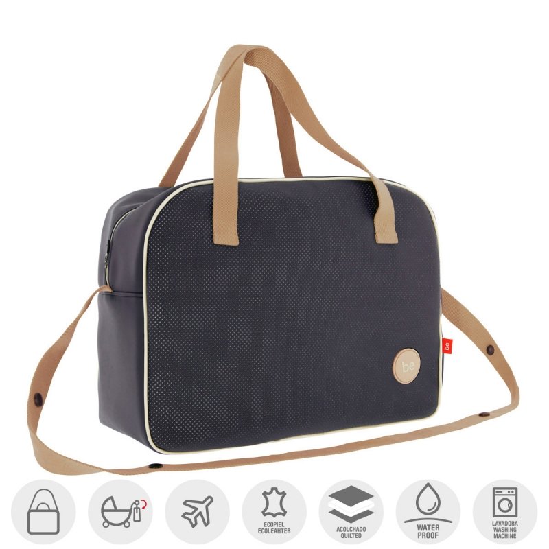 BOLSO MATERNAL PROME URBAN BEIG