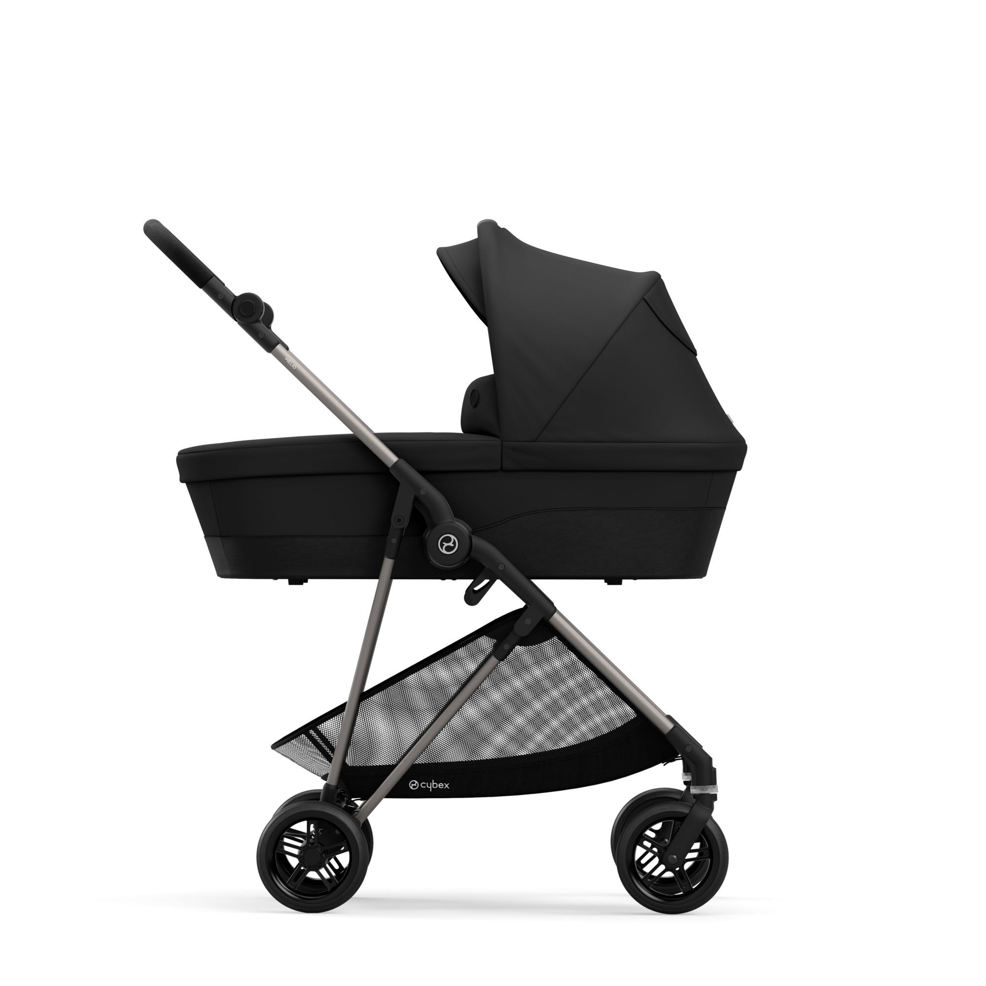 CYBEX MELIO CAPAZO DEEP BLACK (copia)