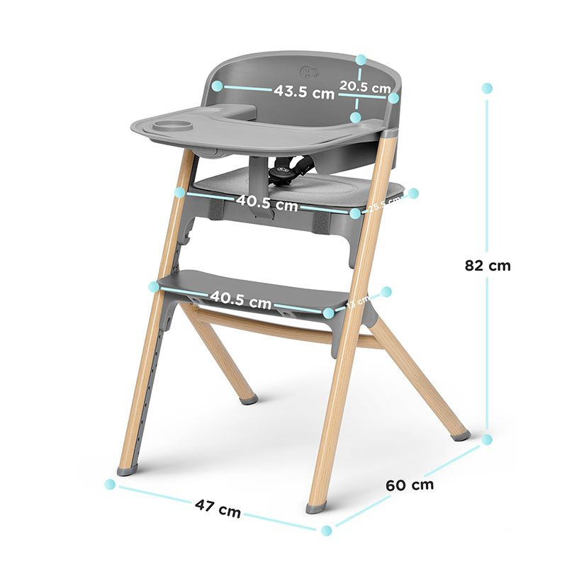 TRONA EVOLUTIVA 3 EN 1 IGEE WOOD