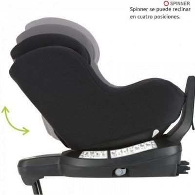 AUTOSILLA SPINNER I-SIZE 0/1 NEGRO