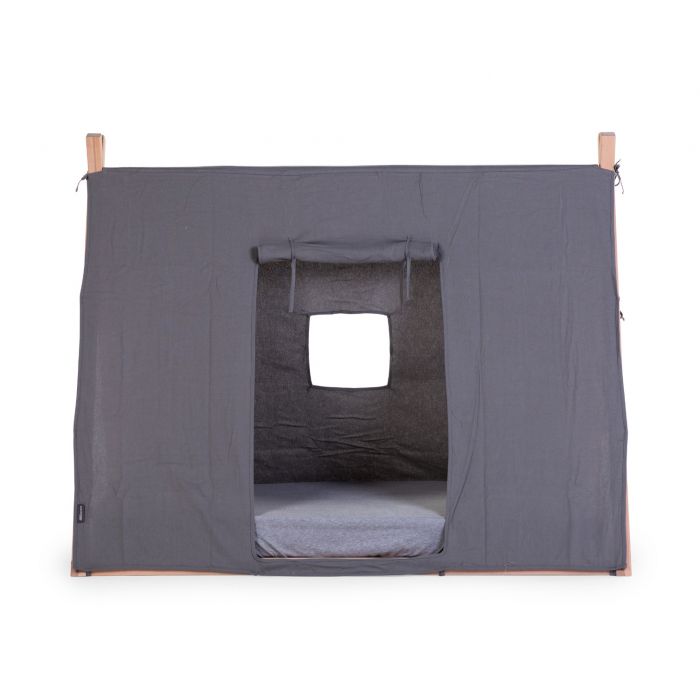 FUNDA PARA CAMA TIPI 140X70 GRIS