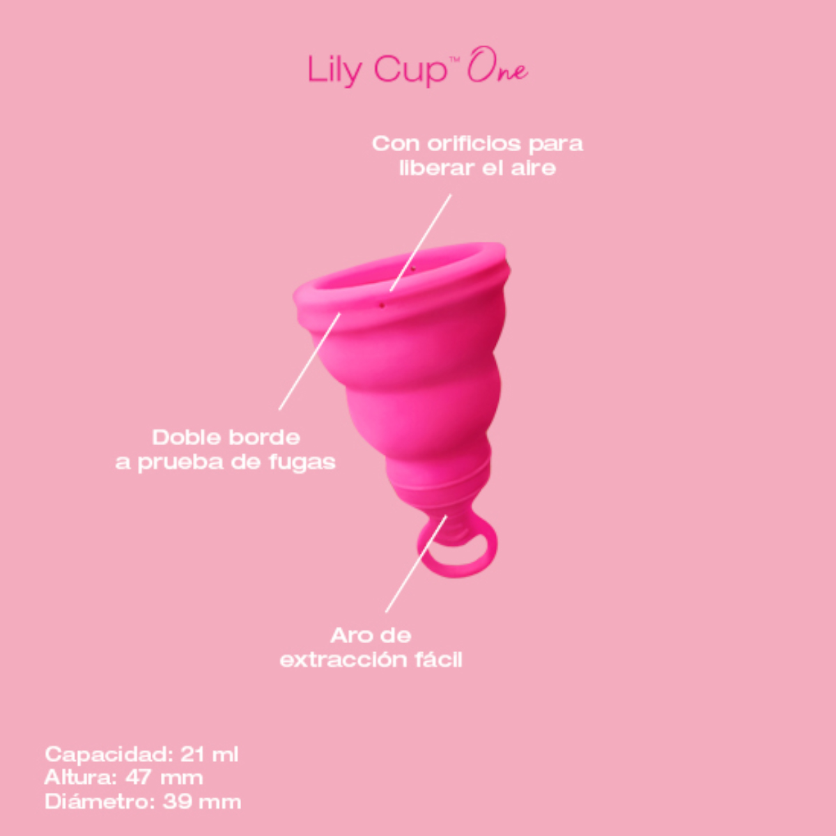 COPA MENSTRUAL LILY CUP ONE CN.186390.4