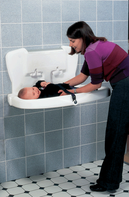 CAMBIADOR DE PARED HORIZONTAL BABYMINDER