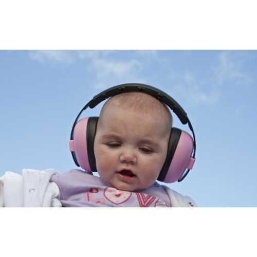 Cascos antiruido Banz + 3 años - Rosa