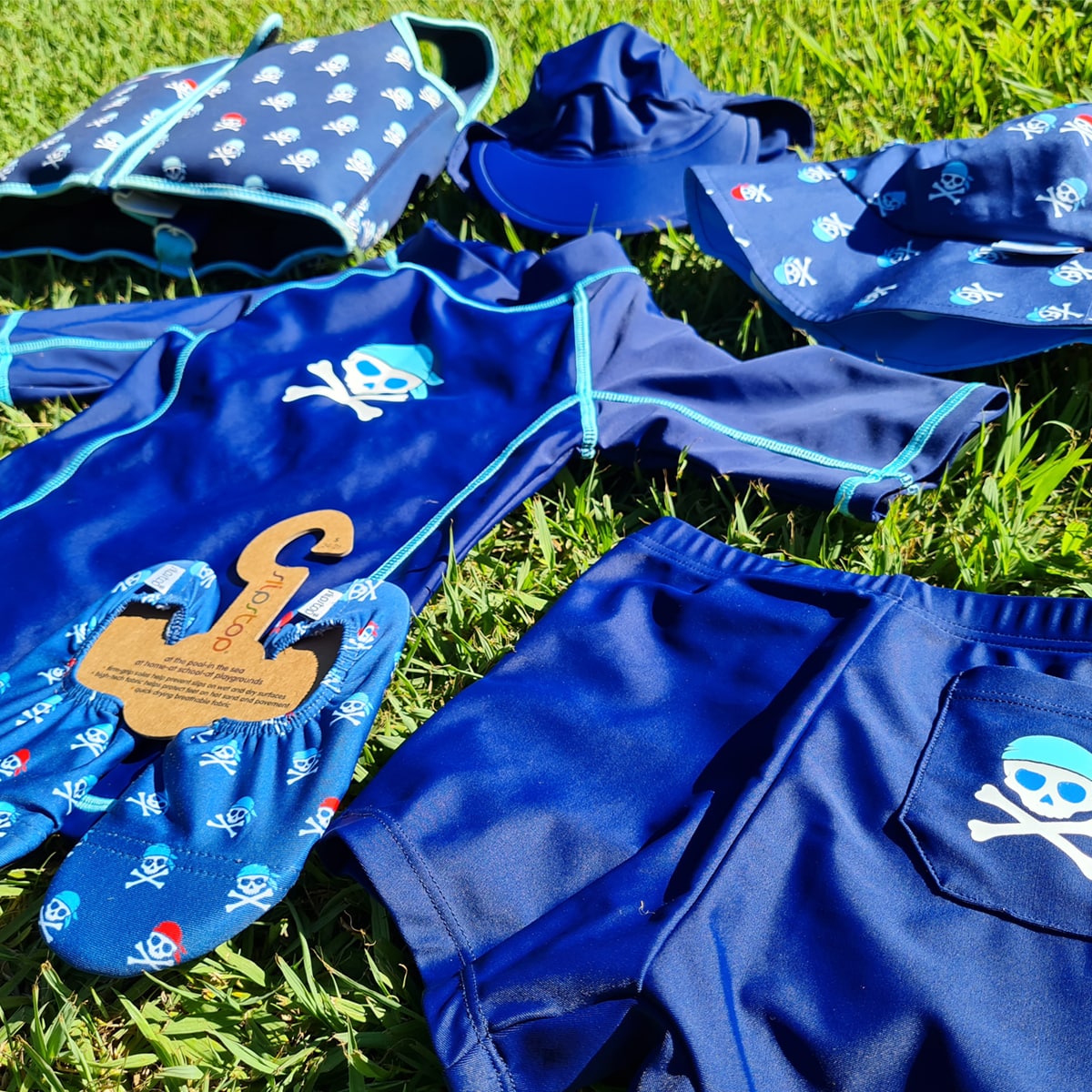 BOXER BTBOX UPF 50+ PIRATAS 12-24 MESES