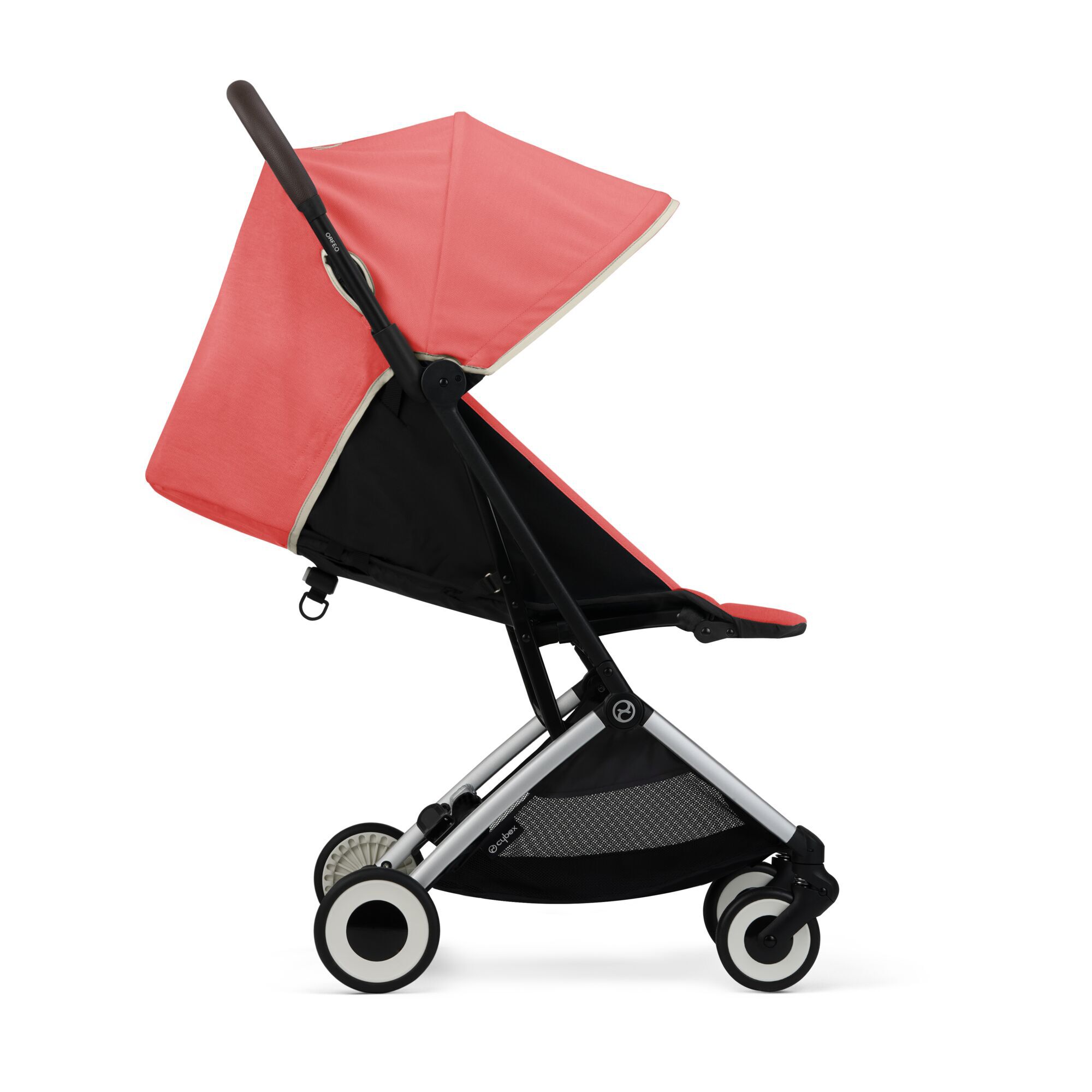 CYBEX ORFEO SILLA DE PASEO SILVER HIBISCUS RED