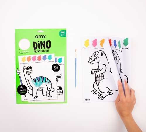 OMY KIT DE PINTURAS +7AÑOS DINOS