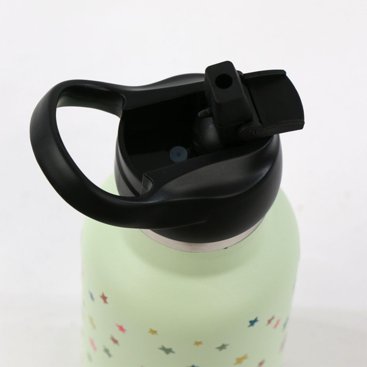 BOTELLA TERMICA RUNBOTT 350ML +TAPON SPORT ESTRELLAS MELON