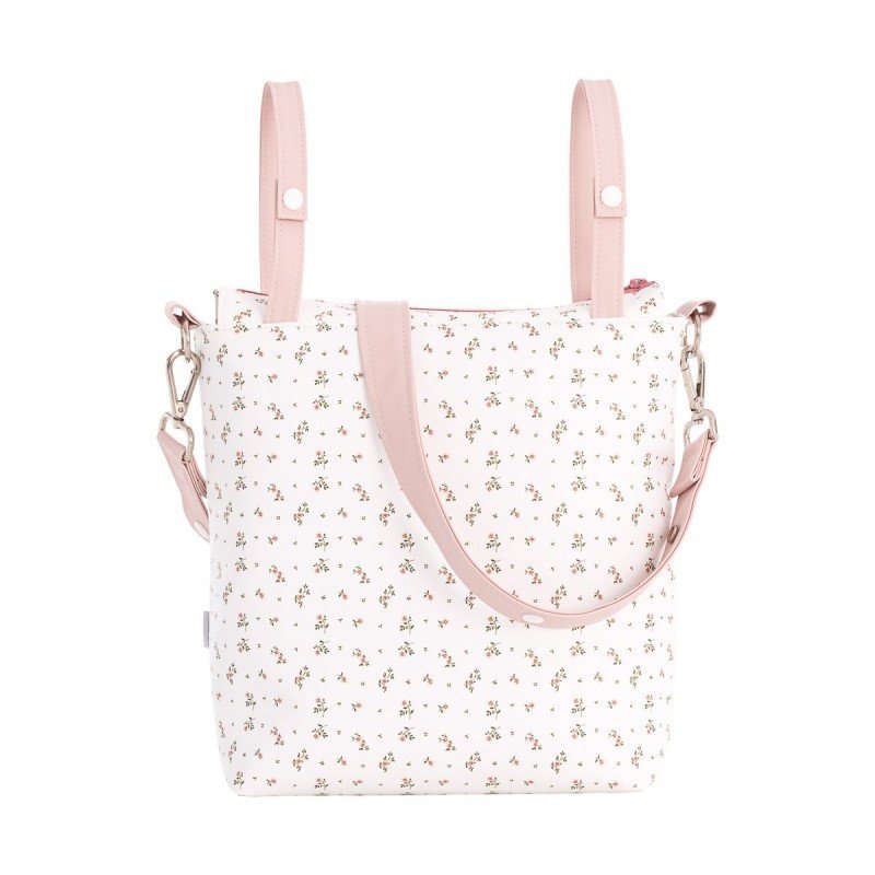 BOLSO PANERA AURA BEIG/FLORES