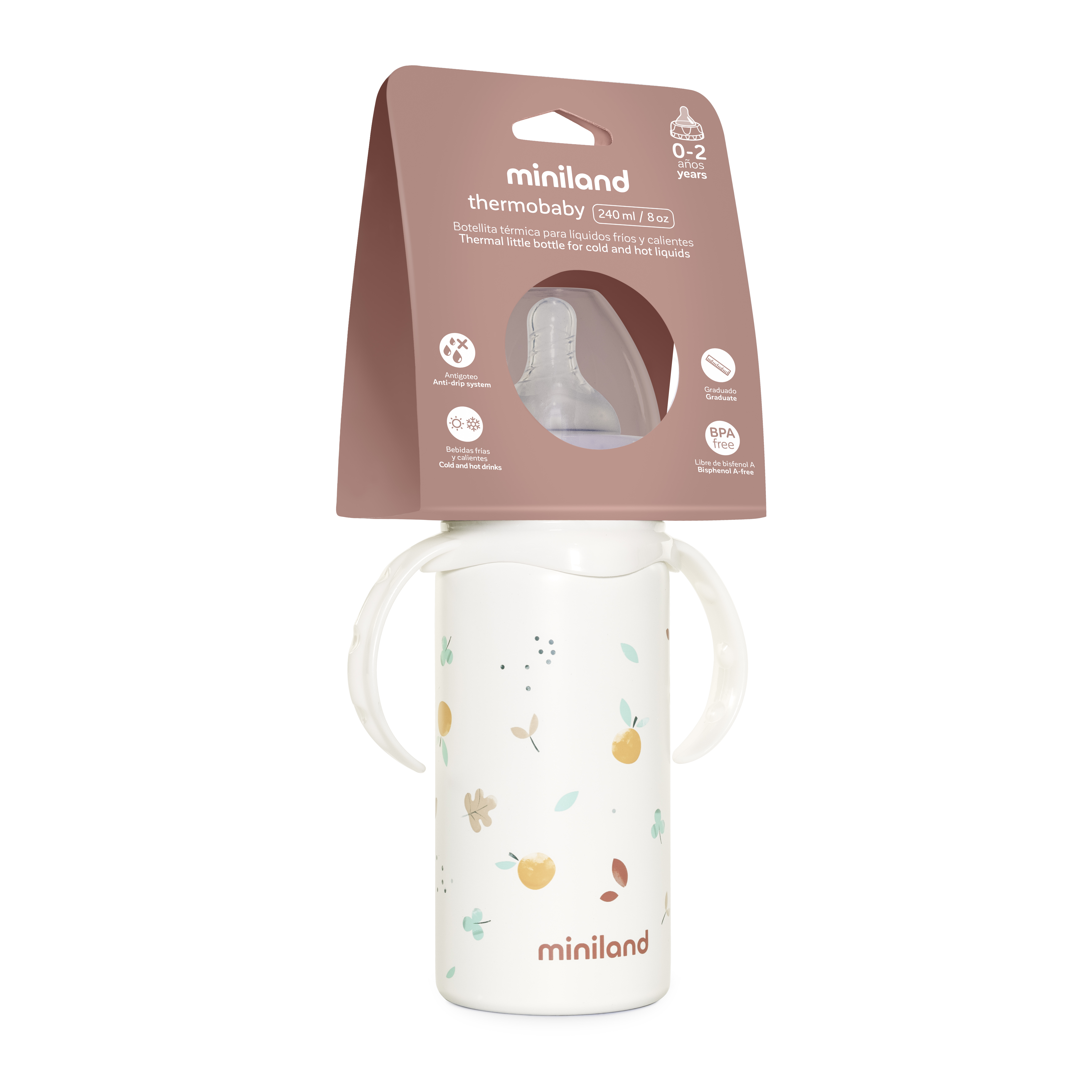 BOTELLA TERMICA THERMOBABY VALENCIA 240ML