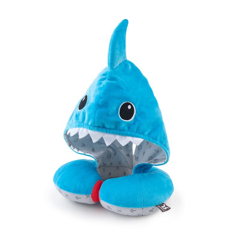 COJIN DE VIAJE HOODIE SHARK