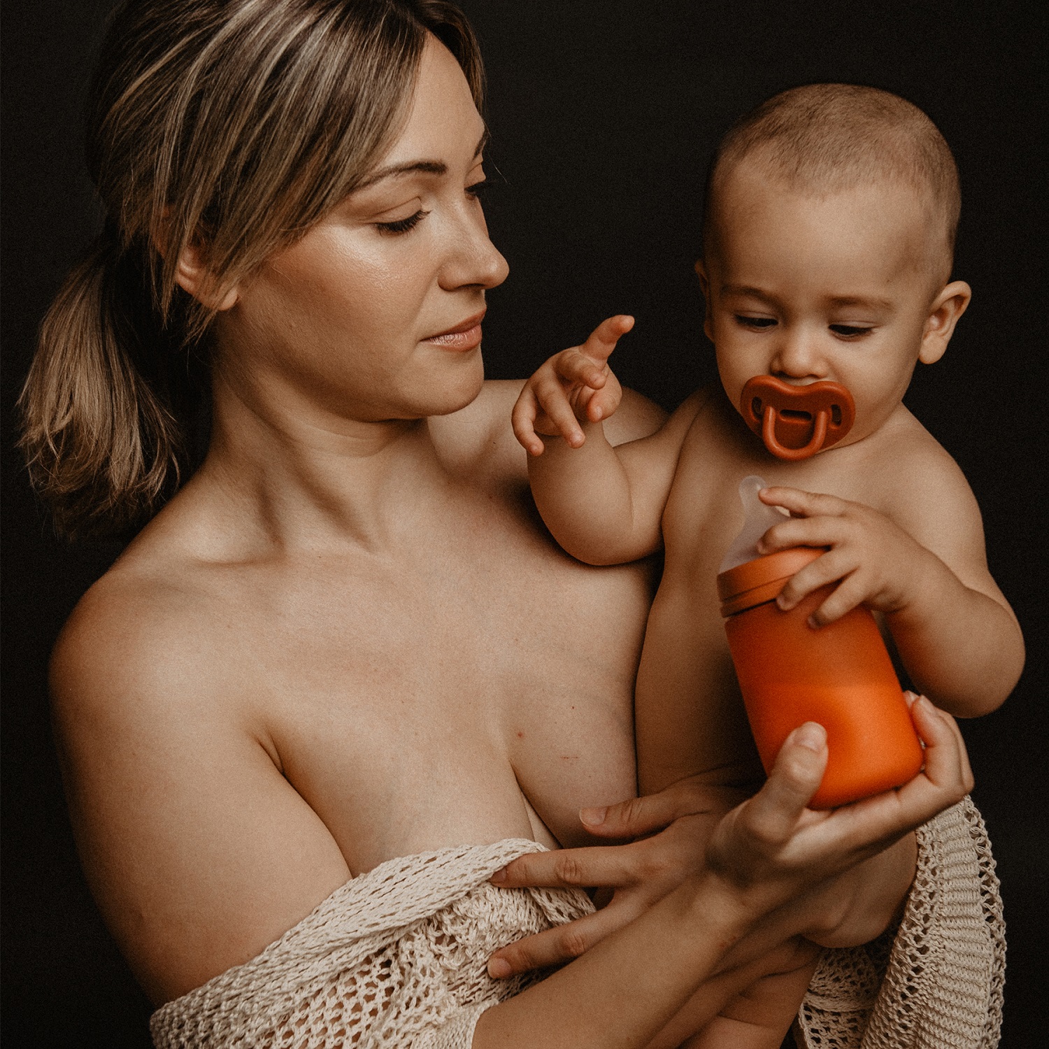 BIBERON SILICONA 240ML FISIOLOGICA SX PRO FM NUDE I3