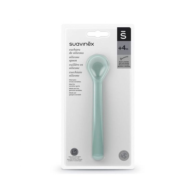 CUCHARA SILICONA VERDE