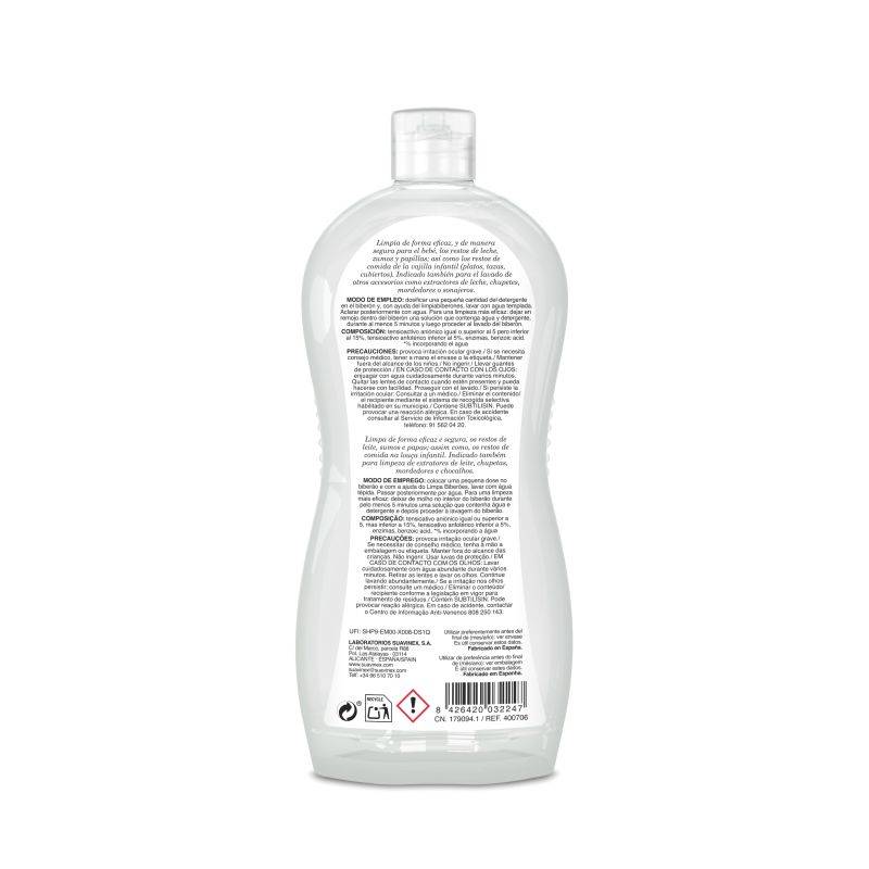 DETERGENTE DE TETINAS Y BIBERONES 500ML I4