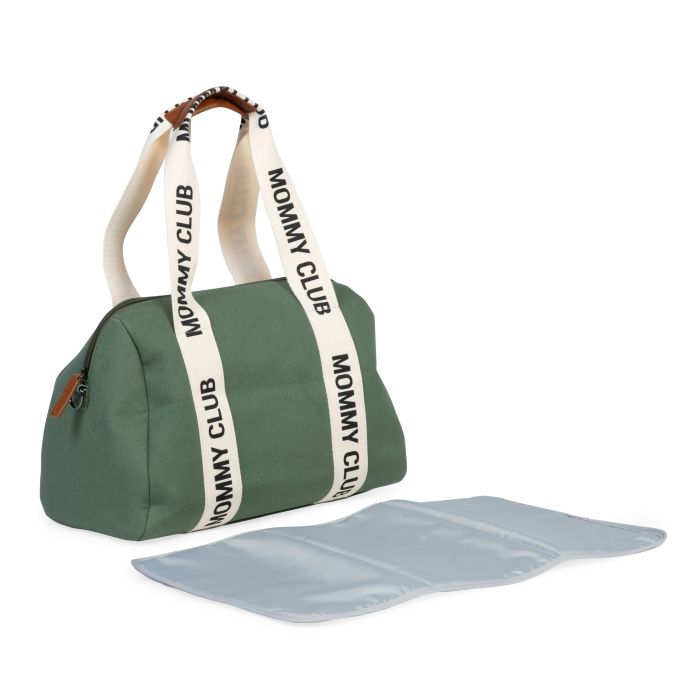 BOLSO MOMMY CLUB SIGNATURE CANVAS VERT