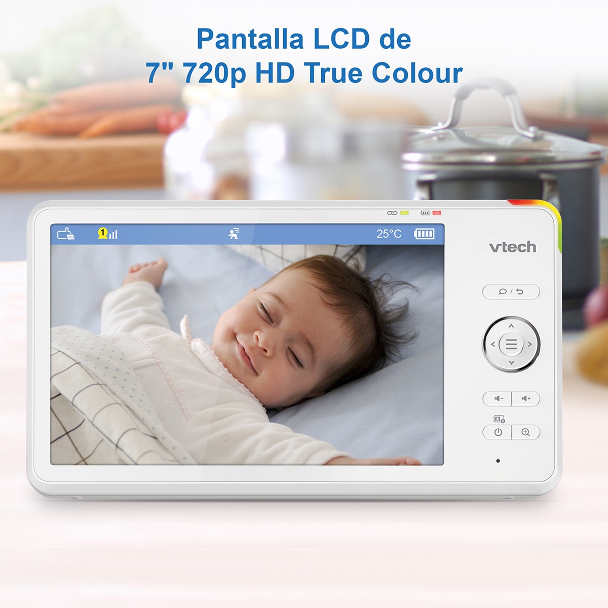 MONITOR VTECH VIDEO 7&quot; WIFI APP CONNECT RM7766HD