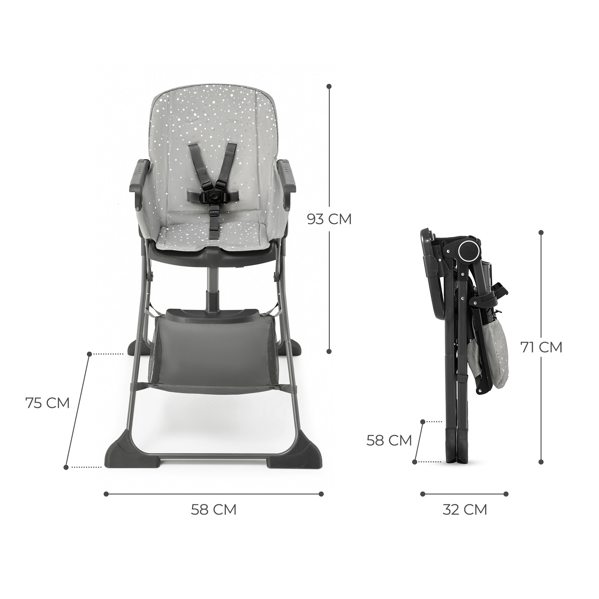 TRONA FOLDEE GREY