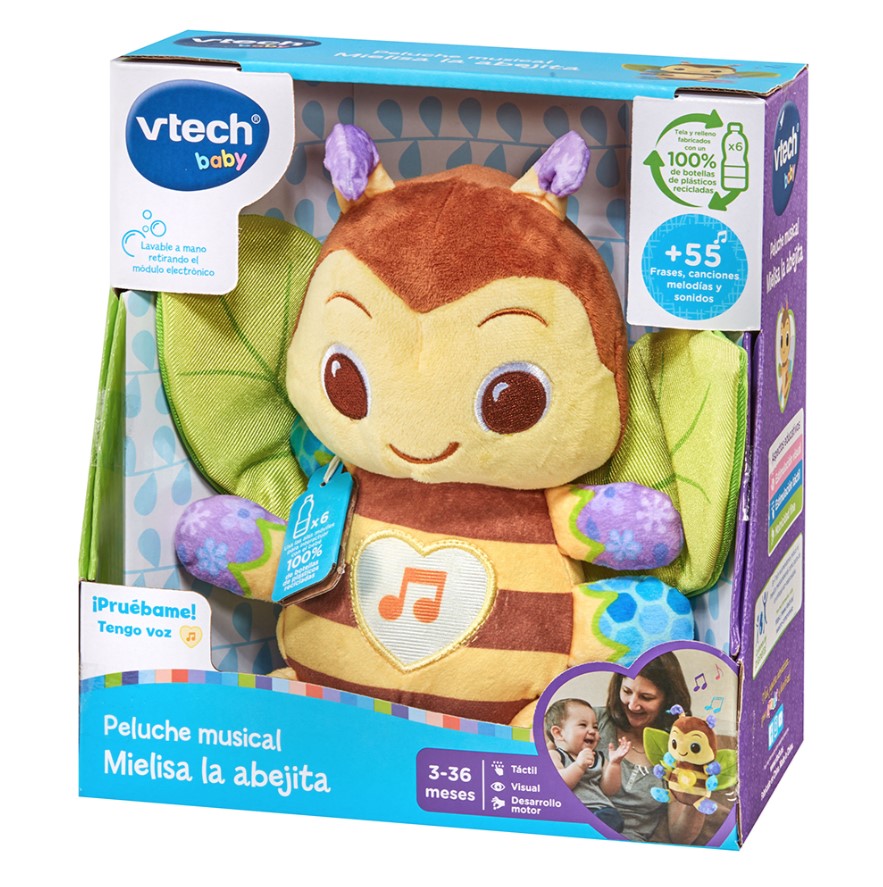 PELUCHE MUSICAL MIELISA LA ABEJITA