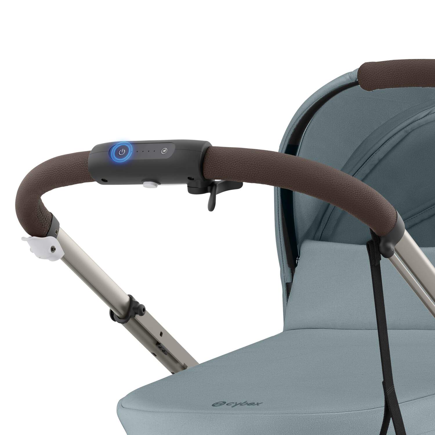 CYBEX eGAZELLE Taupe Sky Blue