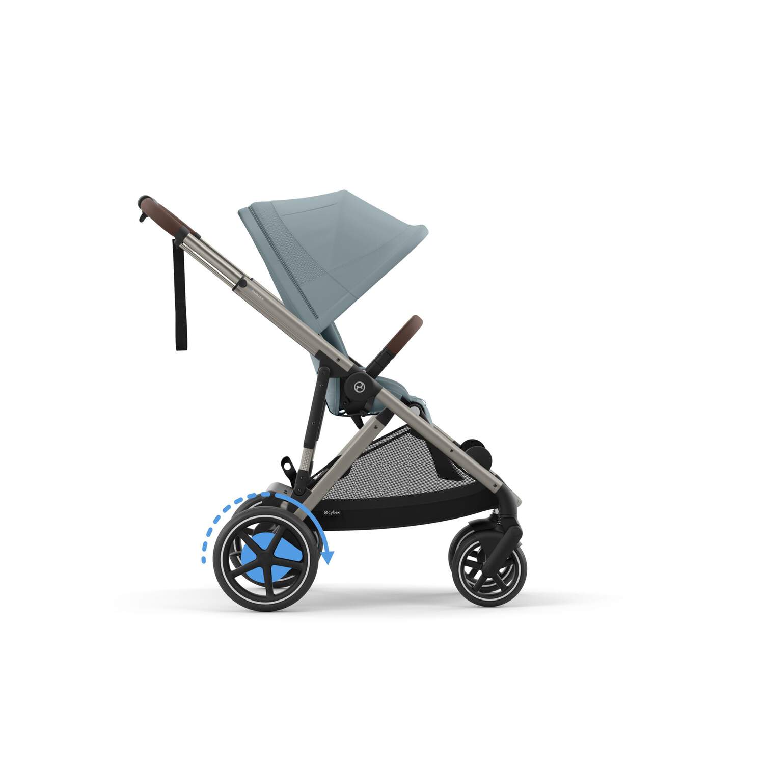 CYBEX eGAZELLE Taupe Sky Blue