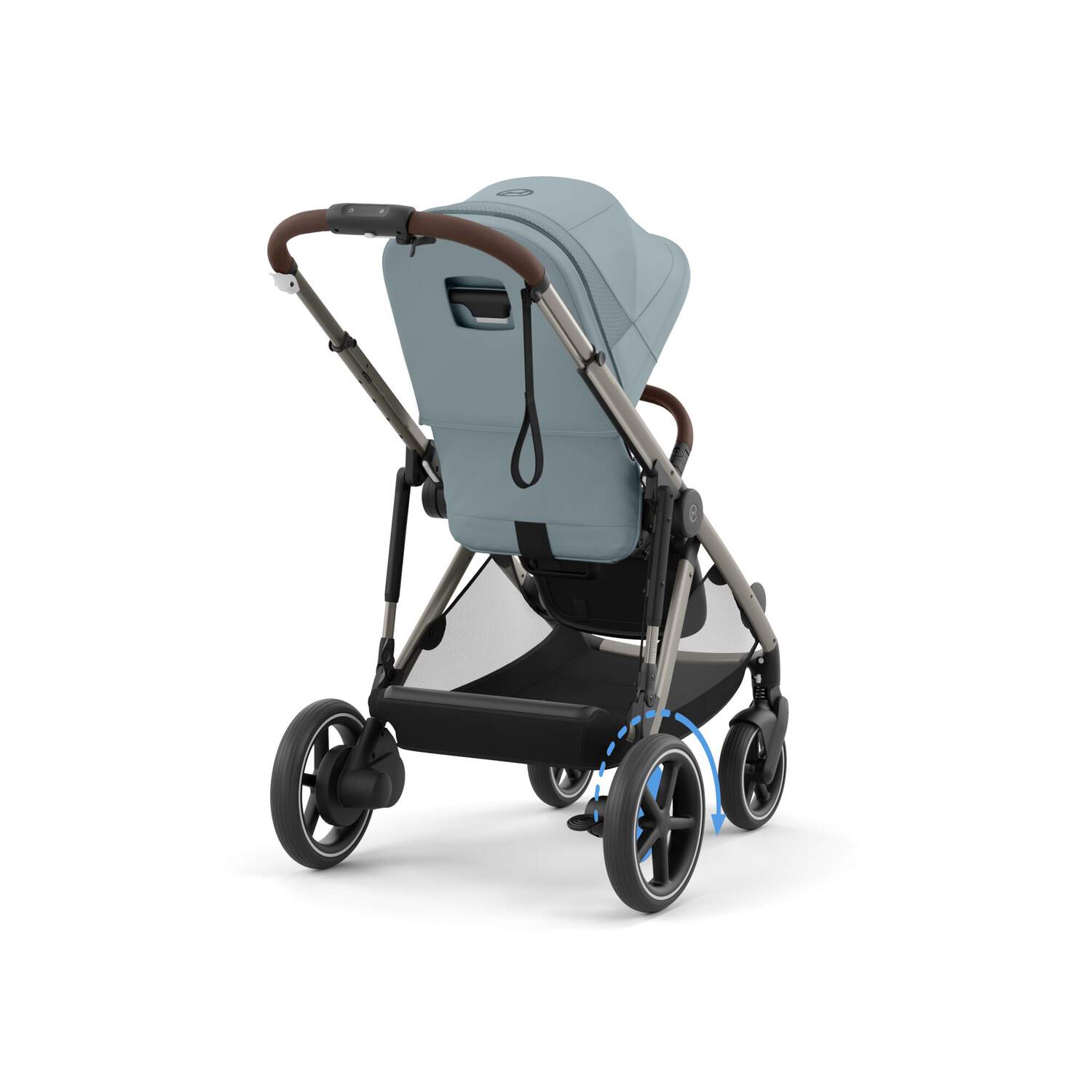 CYBEX eGAZELLE Taupe Sky Blue