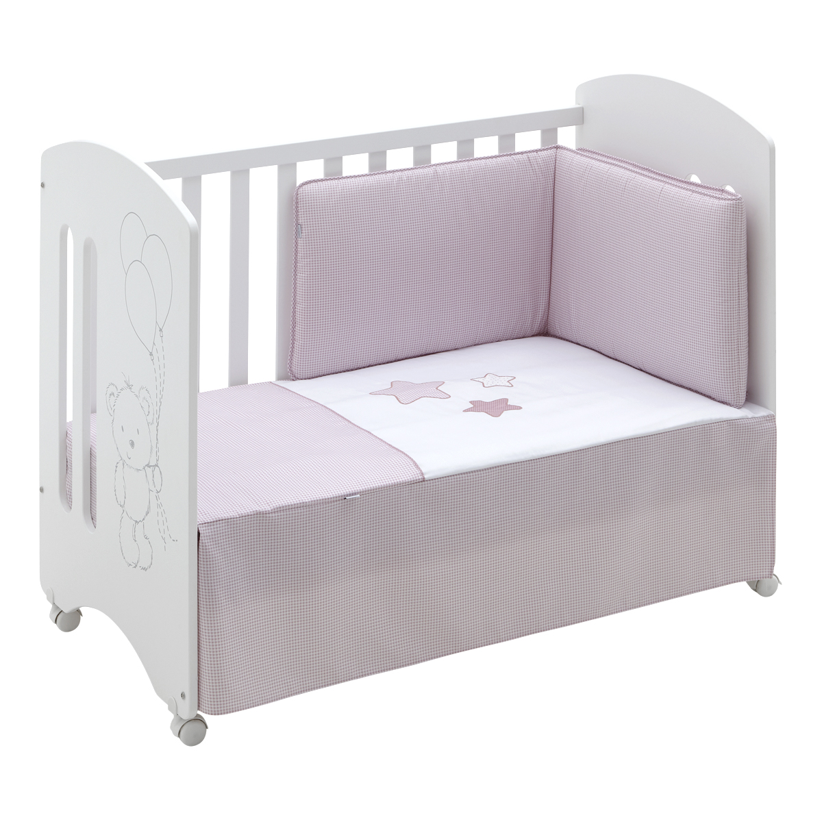 COLCHA+PROTECTOR CUNA 60 NIGHT CELESTE (copia)