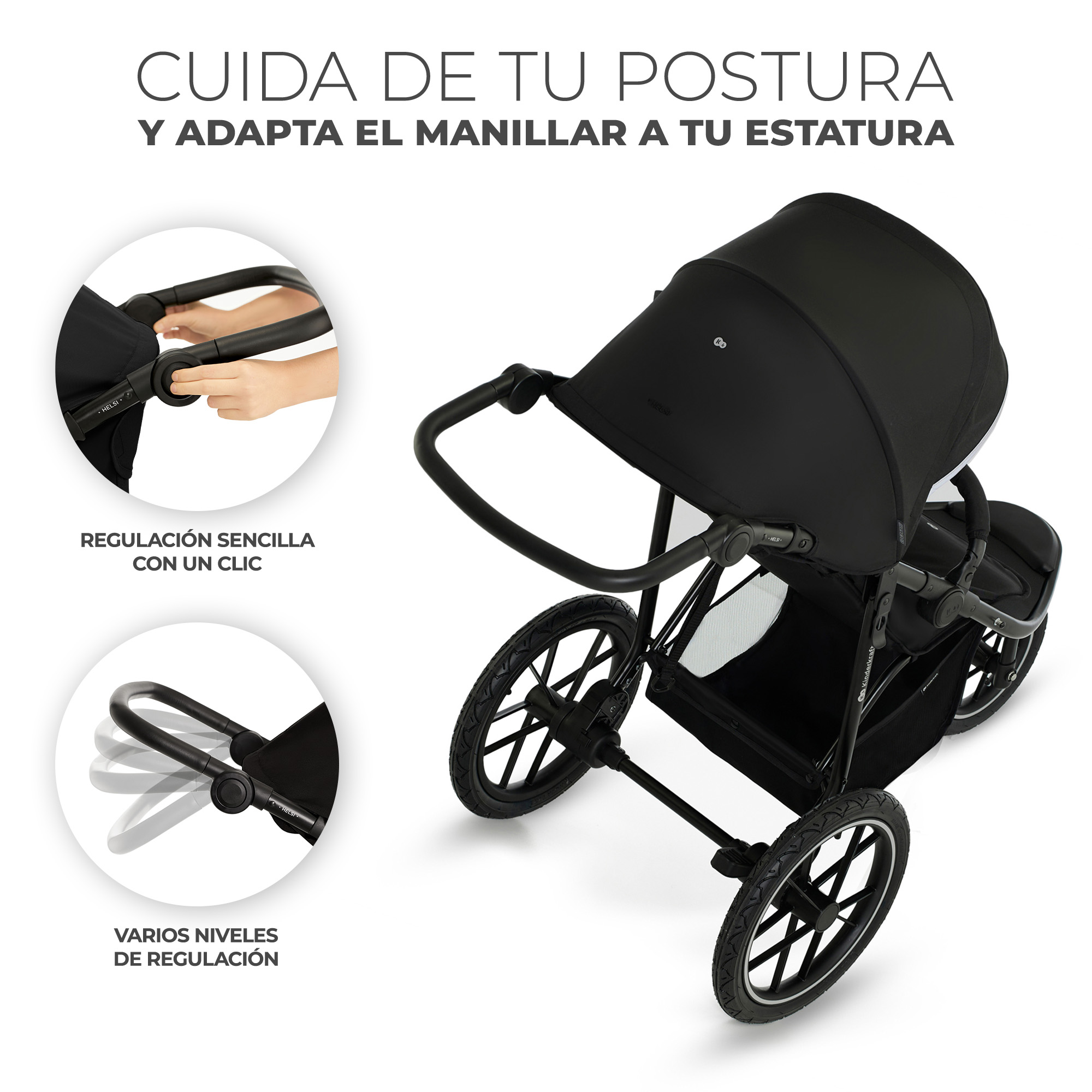 SILLA 3WD HELSI 2 BLACK