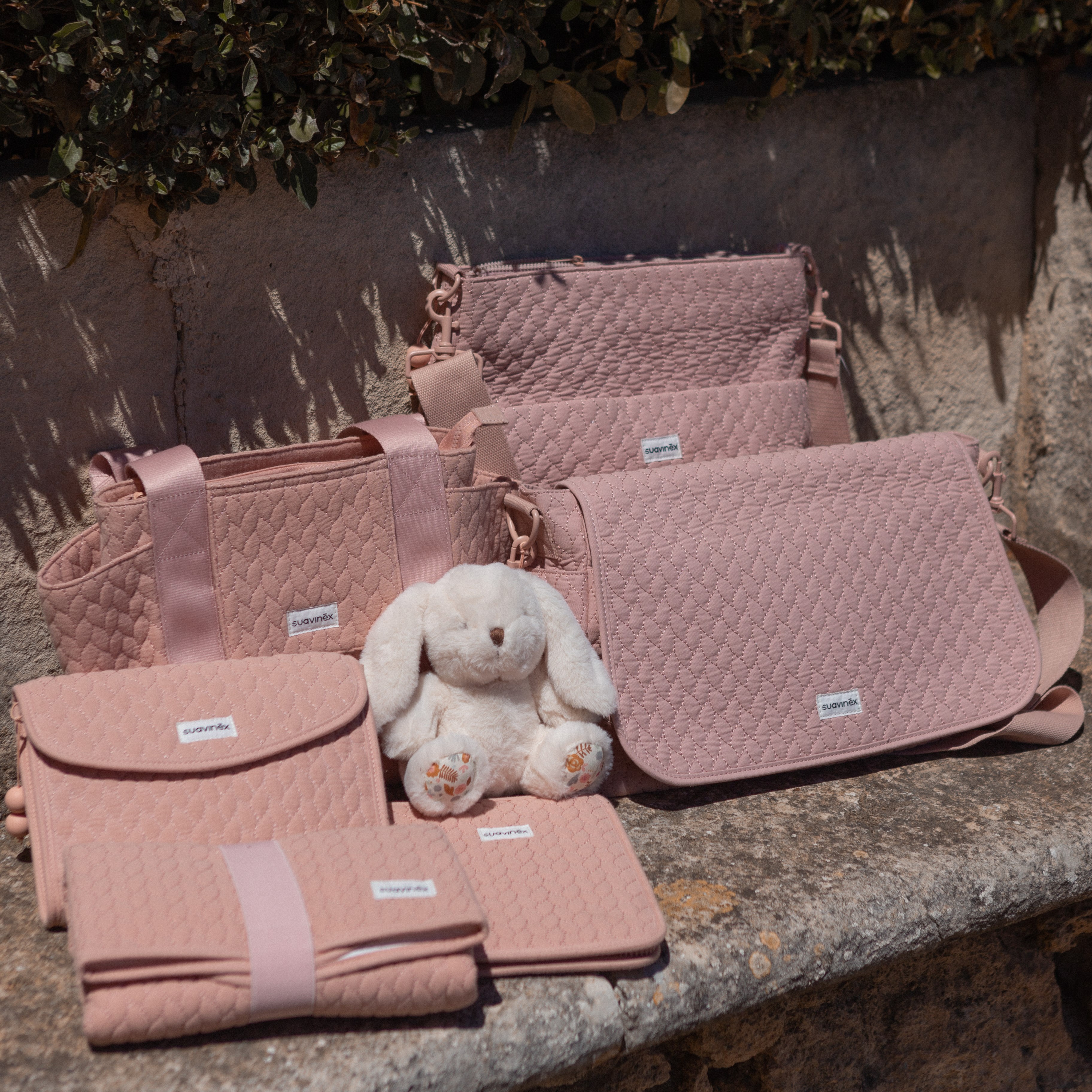 BOLSO MATERNIDAD TOTE BAG WONDERLAND ROSA