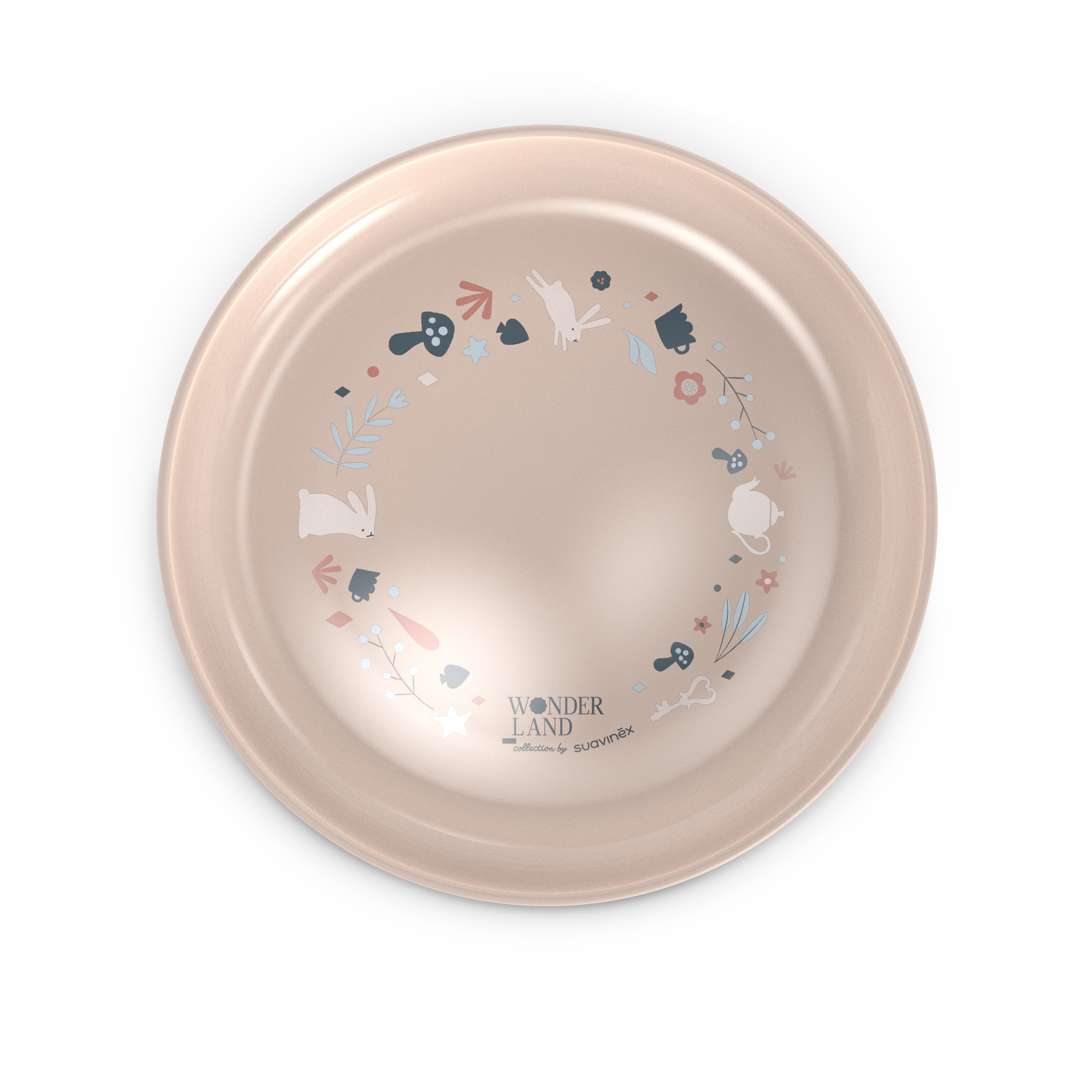 VAJILLA INFANTIL +6M WONDERLAND LIBERTY ROSA