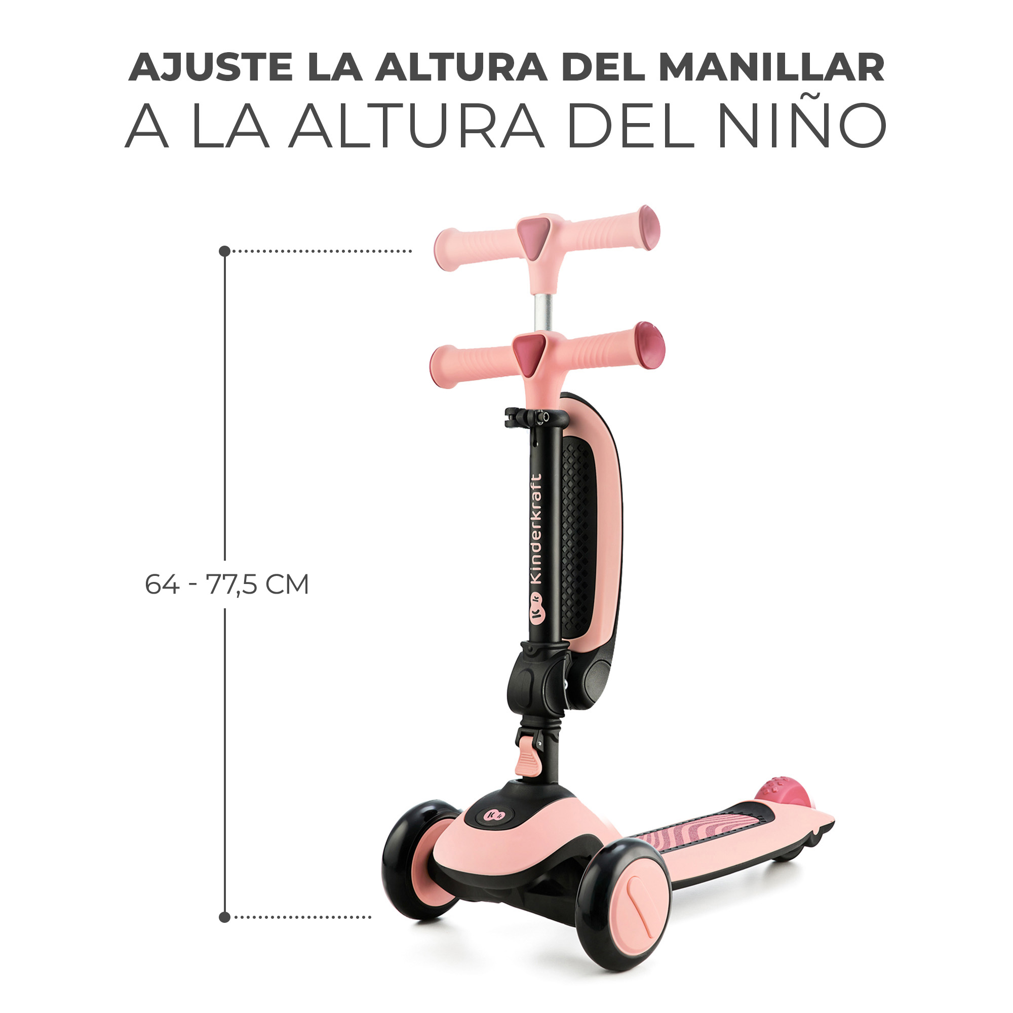 PATINETE HALLEY ROSE PINK