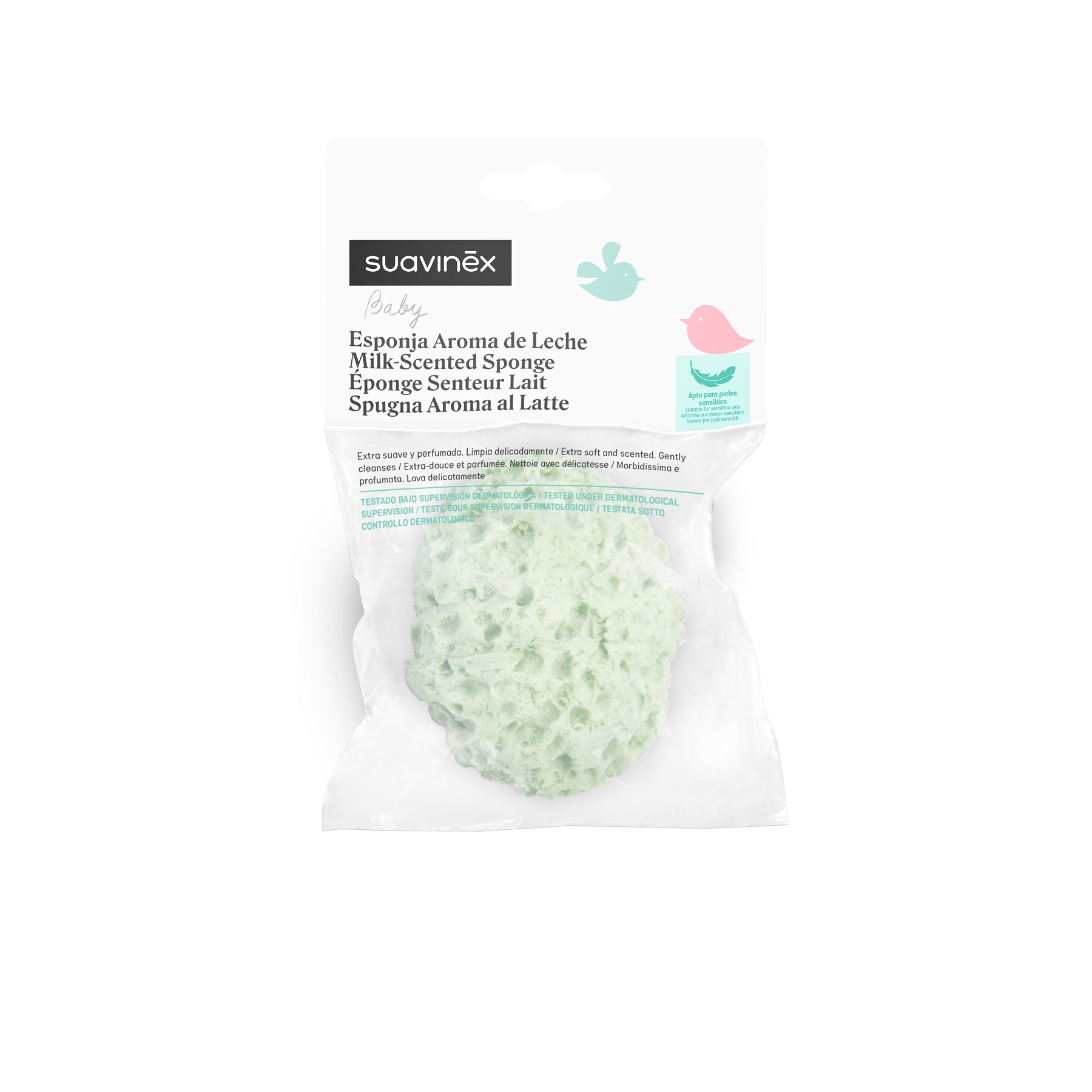 ESPONJA AROMATIZADA LECHE PARA BEBES