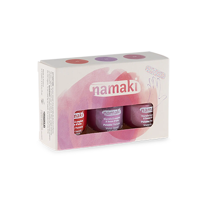 PACK DE 3 ESMALTES AL AGUA ETERNAL ROSES