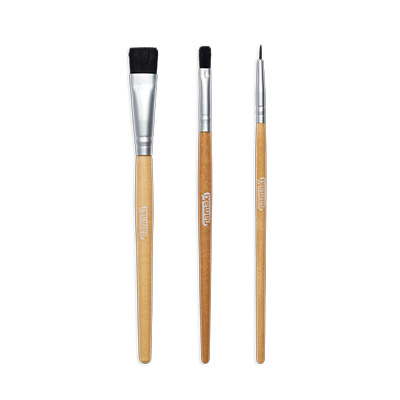 SET DE 3 PINCELES PARA MAQUILLAJE