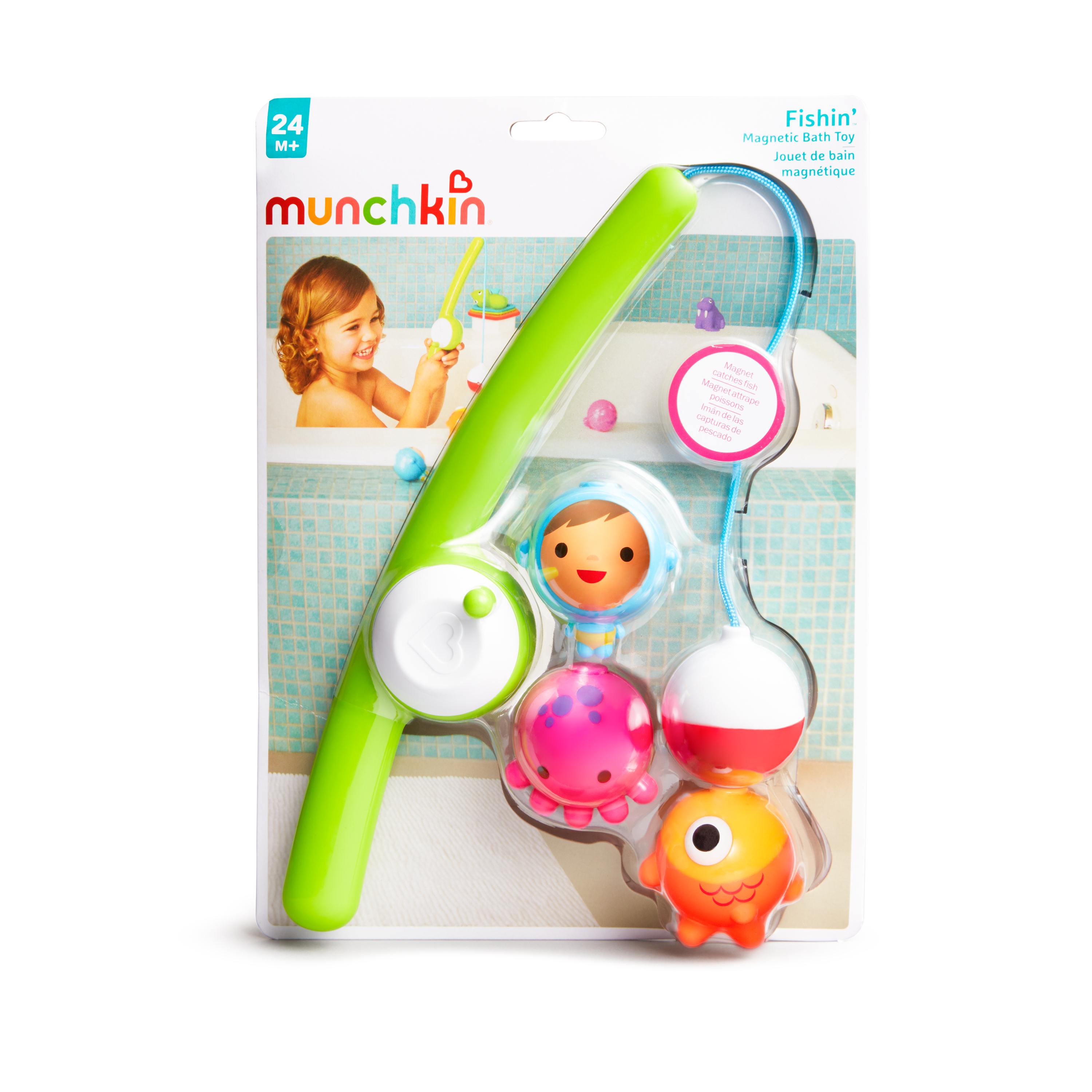 MUNCHKIN Juguete de pesca magnético para desarrollo coordinación