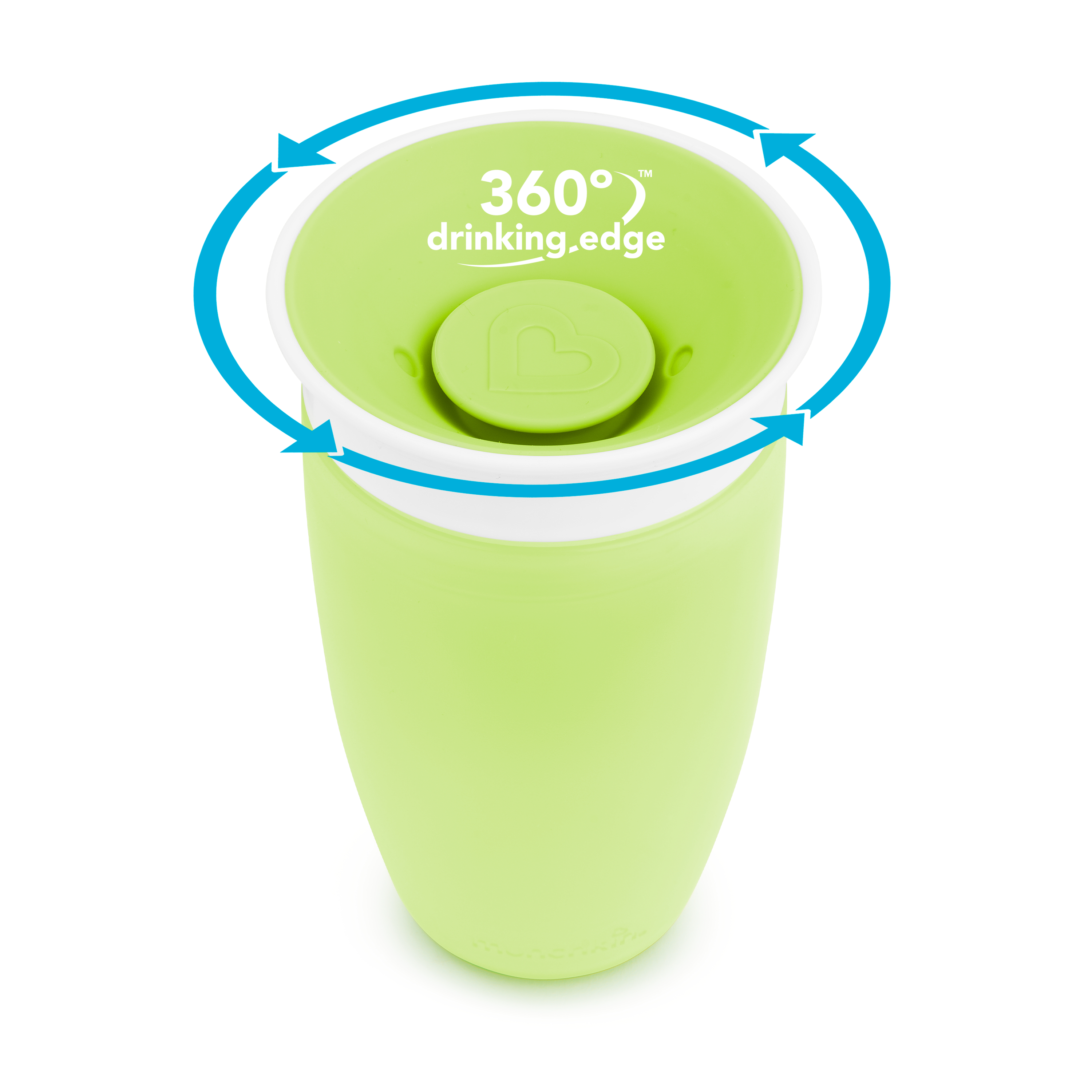 MUNCHKIN Miracle 360º - Taza antigoteo con asas 295ml