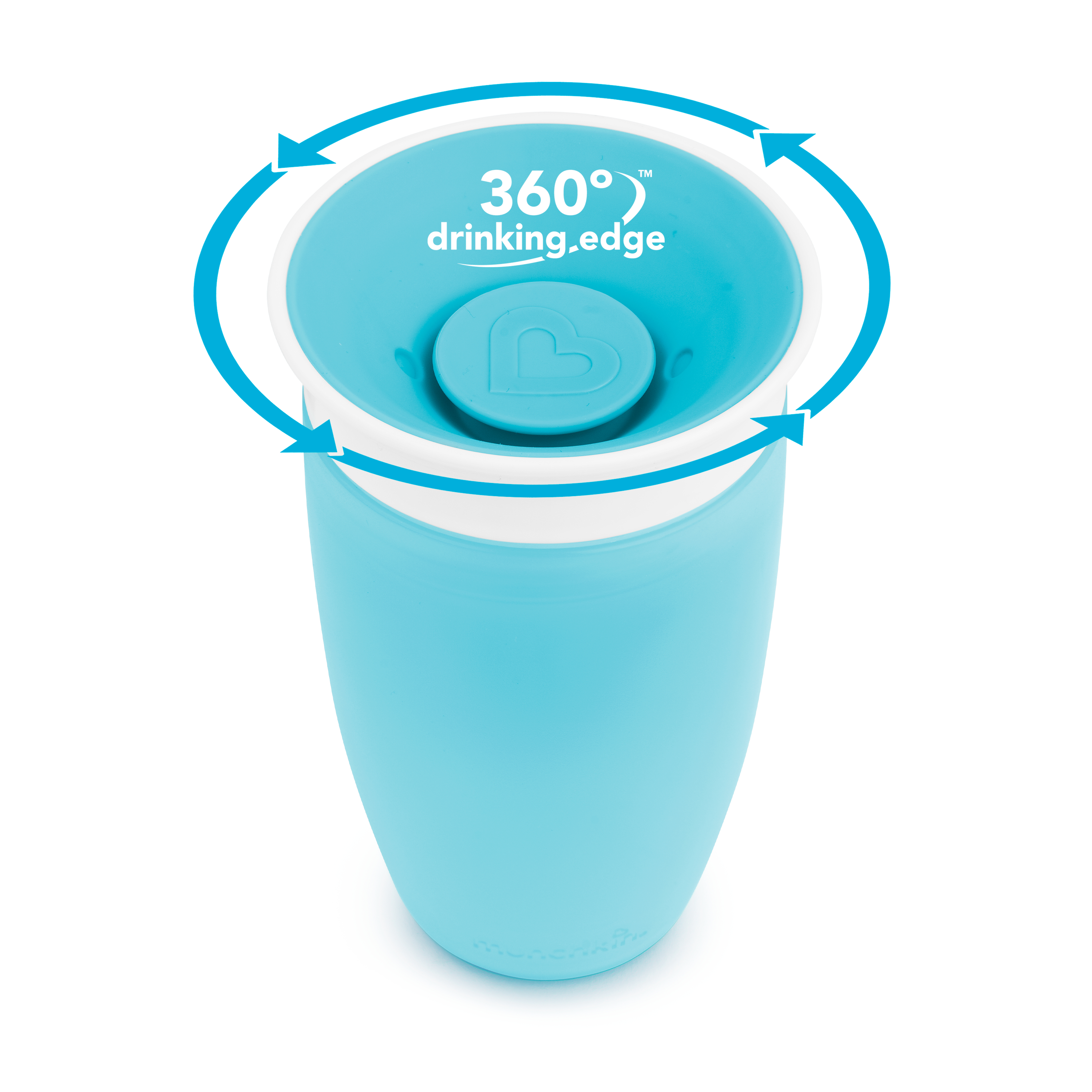 MUNCHKIN Miracle 360º - Taza antigoteo con asas 295ml