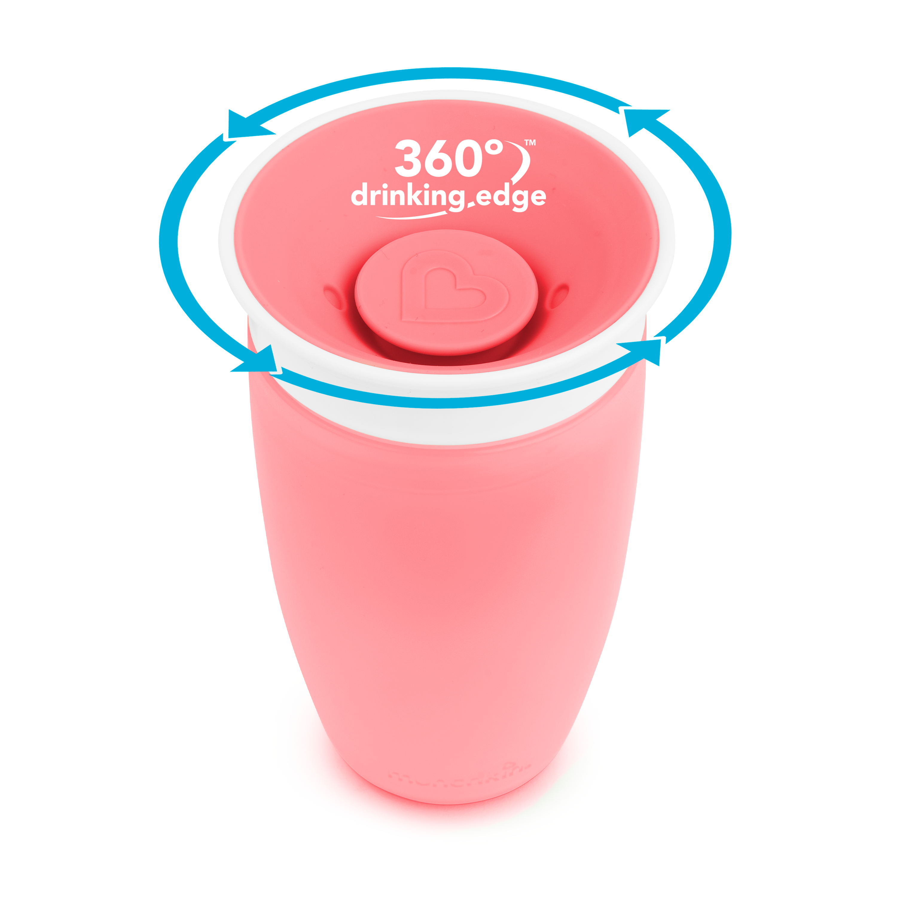 MUNCHKIN Miracle 360º - Taza antigoteo con asas 295ml