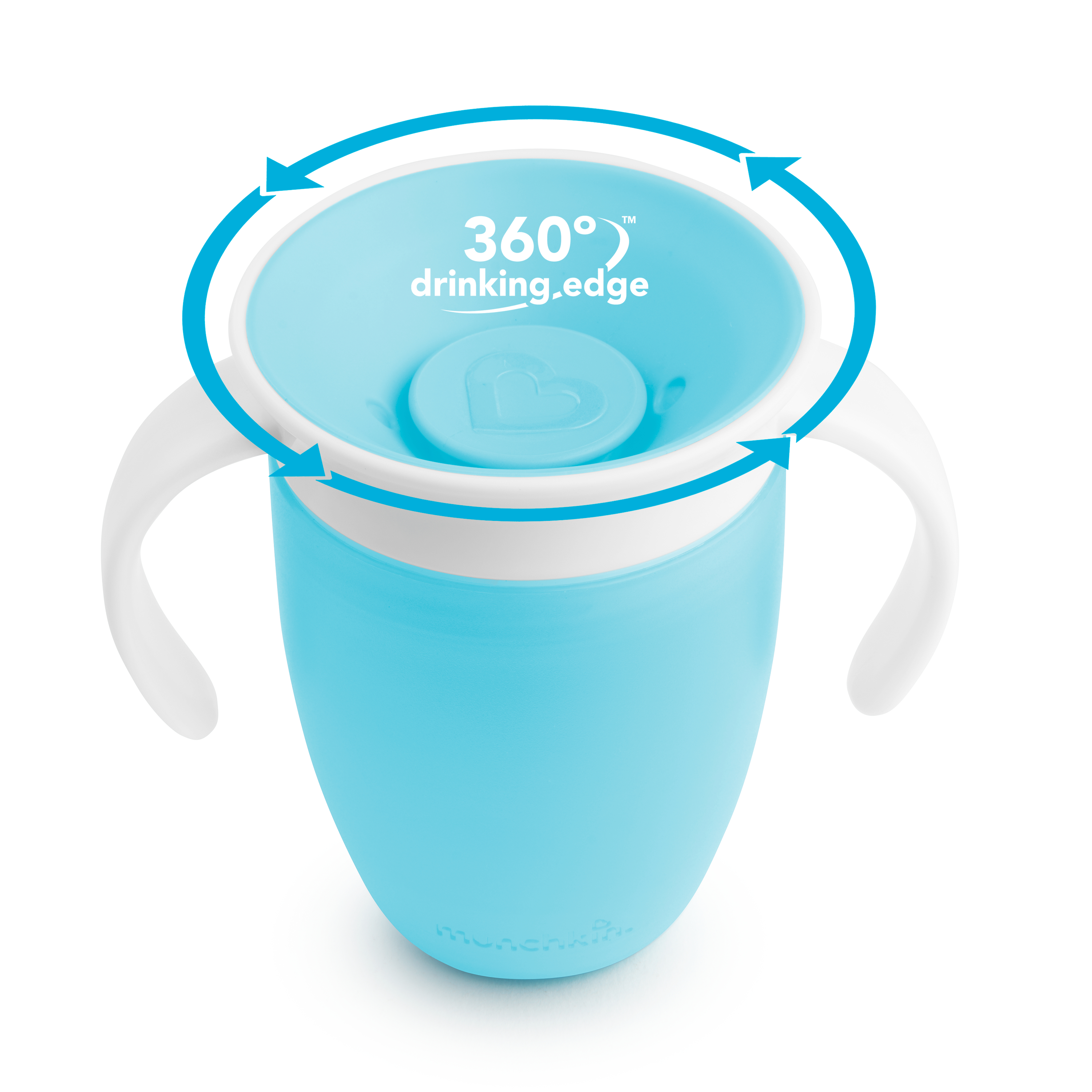 MUNCHKIN Miracle 360º - Taza antigoteo  con asas 200ml