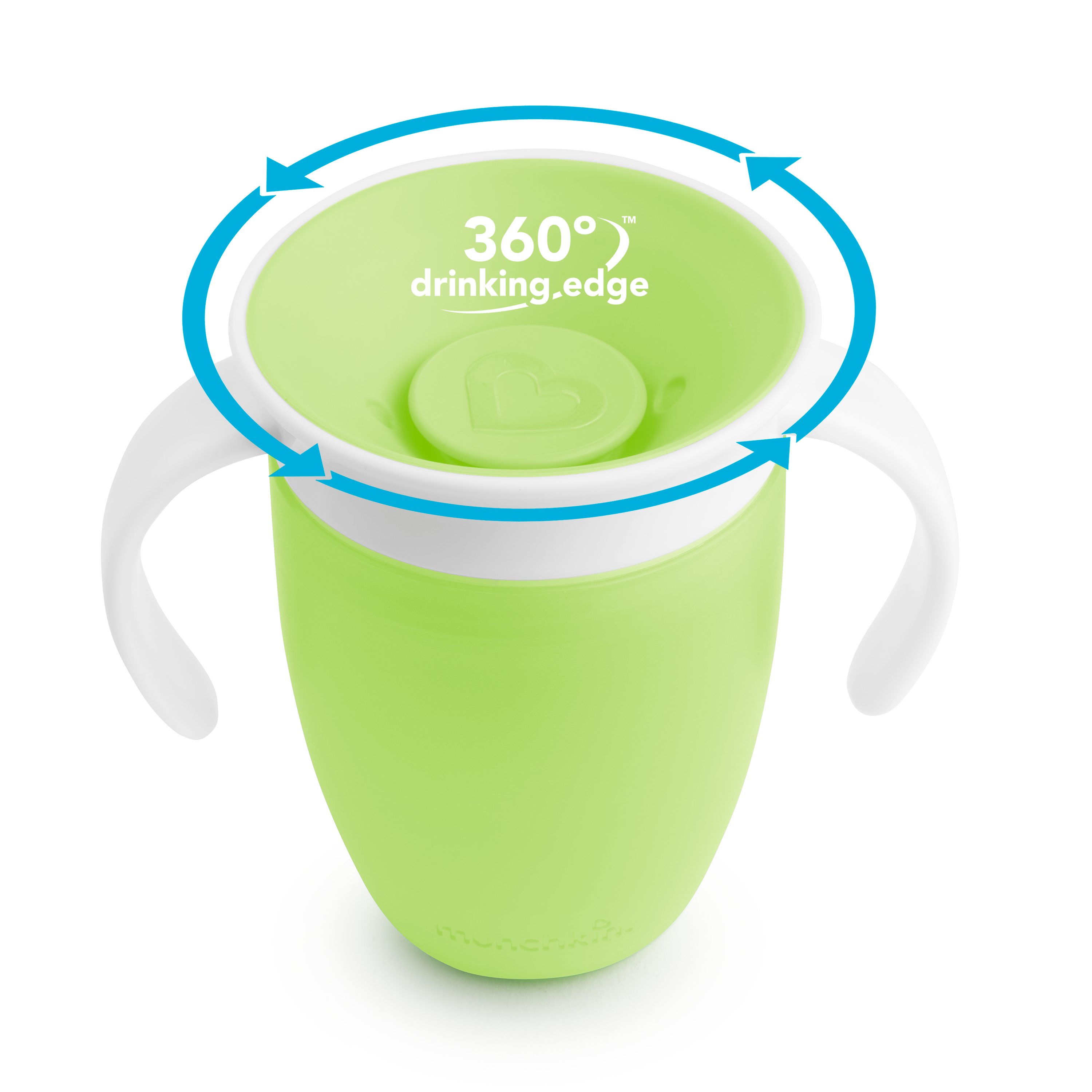 MUNCHKIN Miracle 360º - Taza antigoteo  con asas 200ml