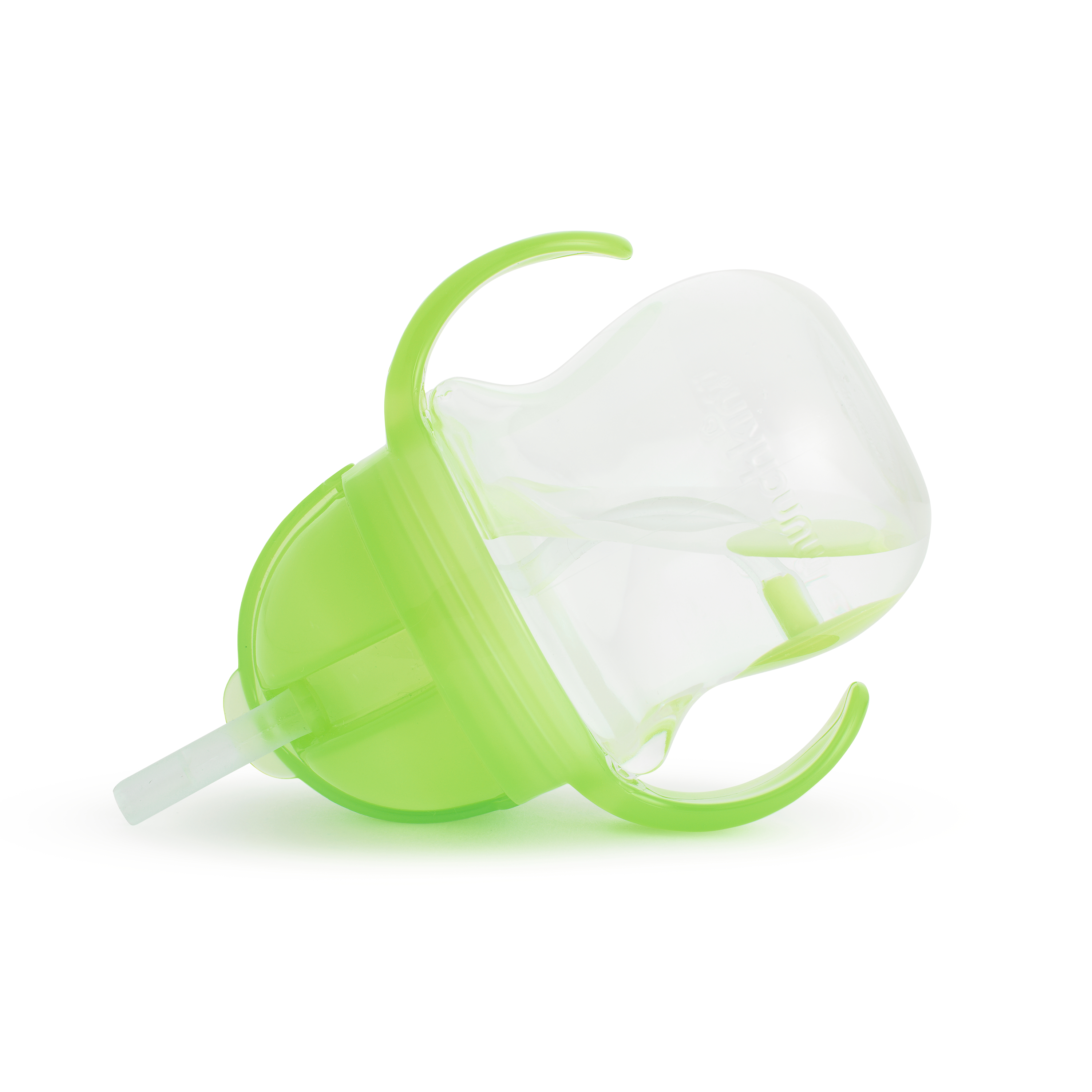 MUNCHKIN Tip &amp; Sip - Taza de entrenamiento antigoteo con pajita y contrapeso 200ml