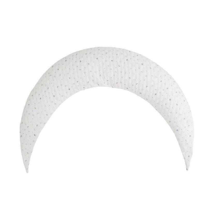 ALMOHADA DE LACTANCIA LUNA HOUSE AZUL